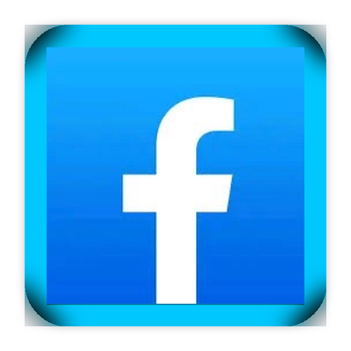 Facebook icon with Claw Mark glow
